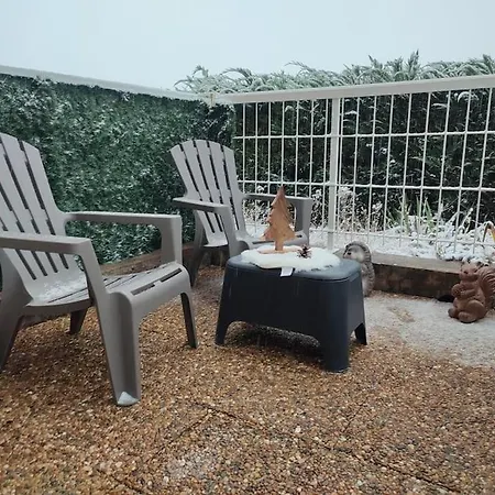 Casa Del Cargol Terrasse Plein Sud Avec Vue Et Garage Apartment Font-Romeu-Odeillo-Via Exterior photo
