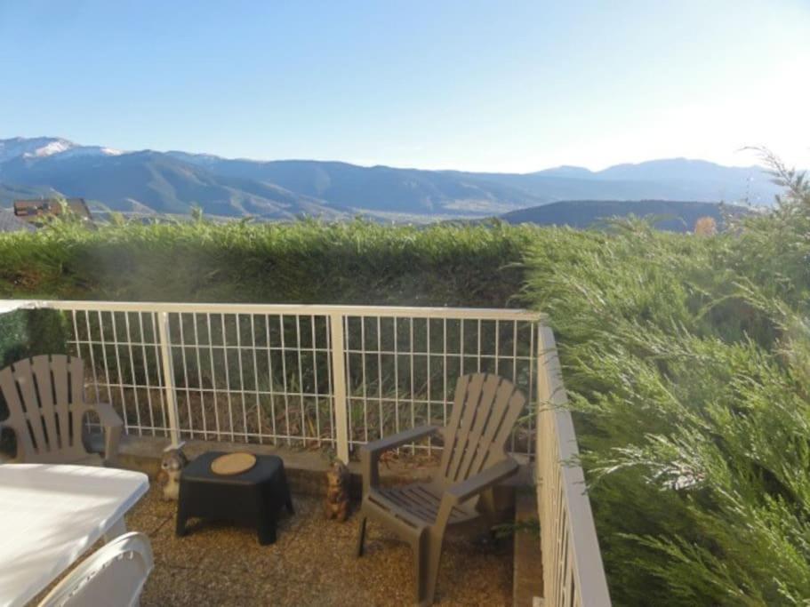 Casa Del Cargol Terrasse Plein Sud Avec Vue Et Garage Apartment Font-Romeu-Odeillo-Via