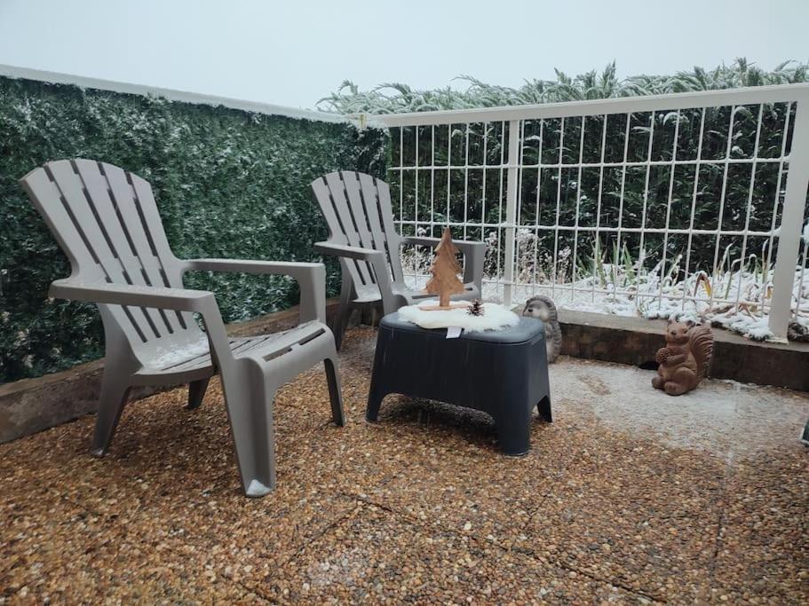 Casa Del Cargol Terrasse Plein Sud Avec Vue Et Garage Apartment Font-Romeu-Odeillo-Via