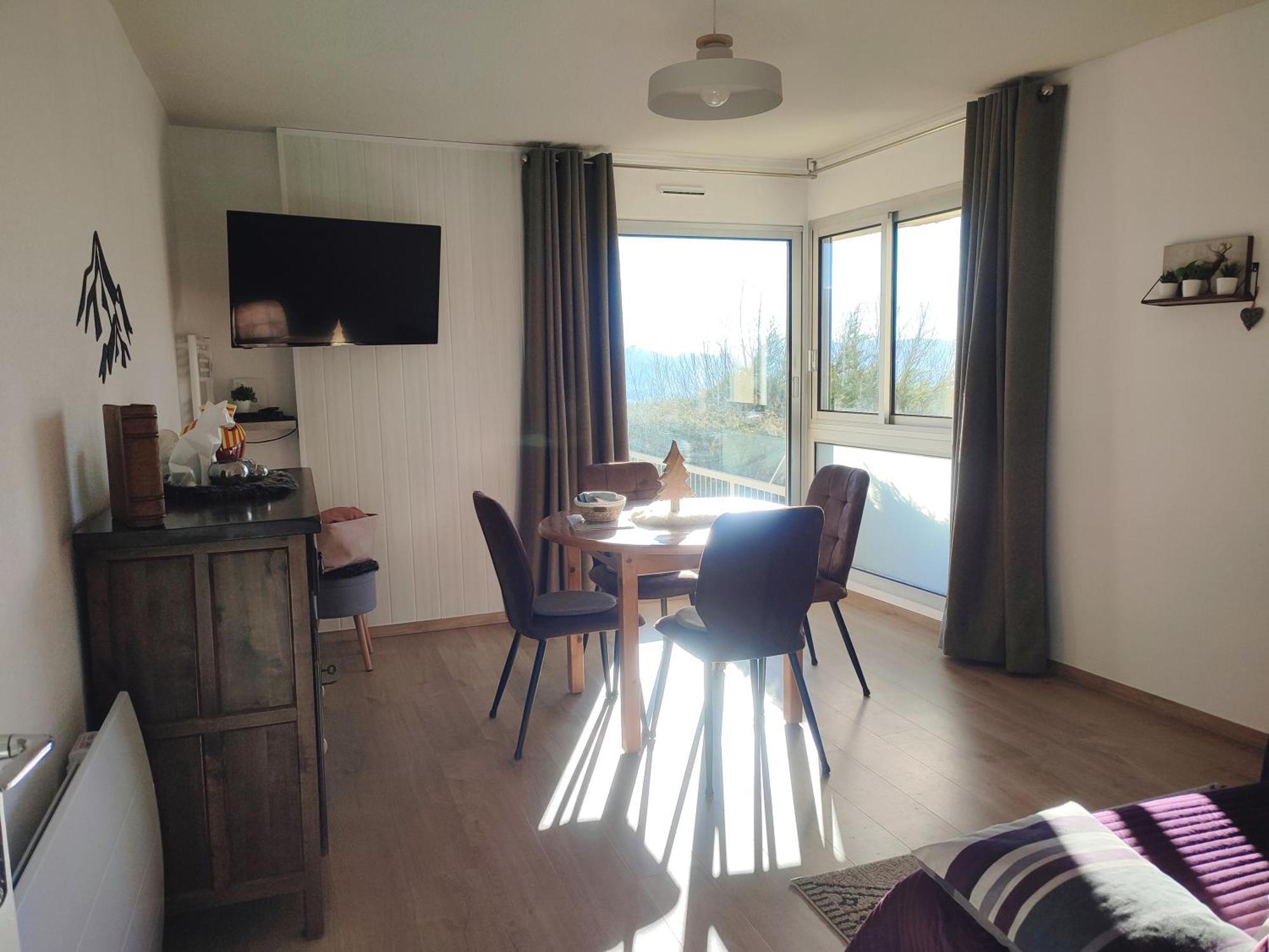 Casa Del Cargol Terrasse Plein Sud Avec Vue Et Garage Font-Romeu-Odeillo-Via